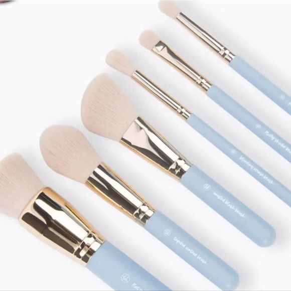 BH Cosmetics Escapade 6-Piece Mini Face & Eye Brush Set w/Bag - Picture 2 of 7